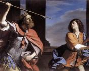 圭尔奇诺 : Saul Attacking David
